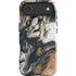 Copper and Black Marble Ink iPhone 17 Air Impact Case