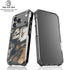 Copper and Black Marble Ink iPhone 17 Pro MagSafe Case