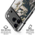 Copper and Black Marble Ink iPhone 18 Pro Clear Case
