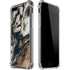 Copper and Black Marble Ink iPhone Cases