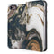 Copper and Black Marble Ink iPhone 7 Folio Case