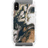 Copper and Black Marble Ink iPhone Cases