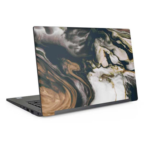 Copper and Black Marble Ink Dell Latitude Skin