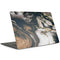 Copper and Black Marble Ink MacBook Skins