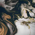 Copper and Black Marble Ink MacBook Skins