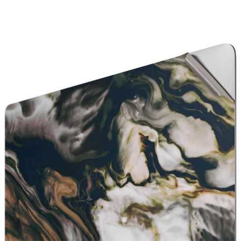 Copper and Black Marble Ink Apple MacBook Pro 16-inch Skin