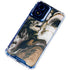 Copper and Black Marble Ink Moto G 5G (2024) Clear Case