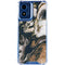 Copper and Black Marble Ink Moto G Play 4G (2024) Clear Case