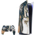 Copper and Black Marble Ink PlayStation PS5 Skins
