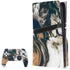 Copper and Black Marble Ink PlayStation PS5 Skins