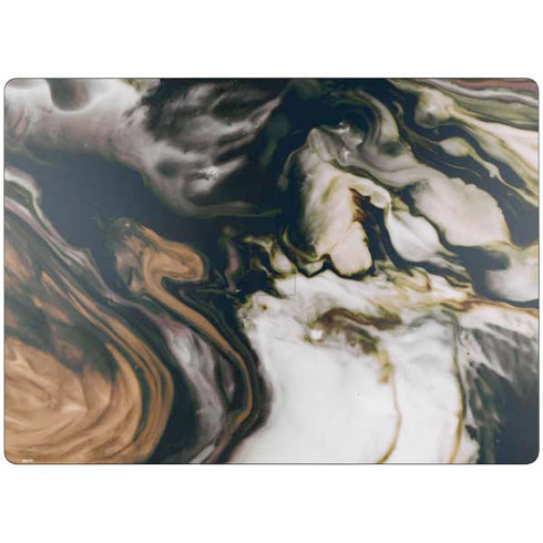 Copper and Black Marble Ink Surface Laptop 7 13.8in Skin
