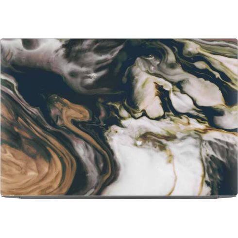 Copper and Black Marble Ink Dell XPS Skin