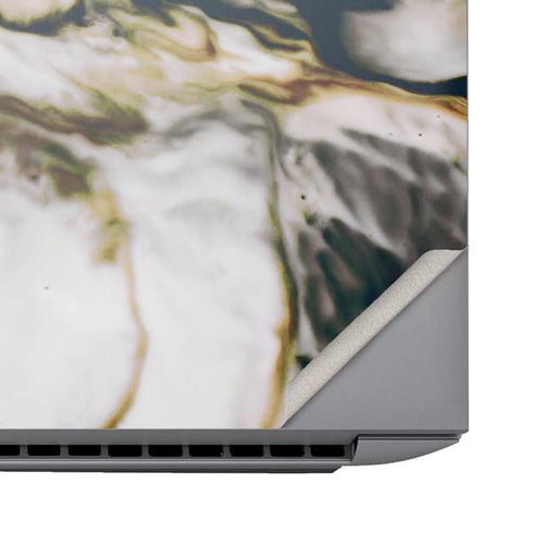 Copper and Black Marble Ink HP ZBook Fury 16 G10 Skin
