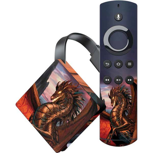 Coppervein Dragon by Ruth Thompson Amazon Fire TV Skin