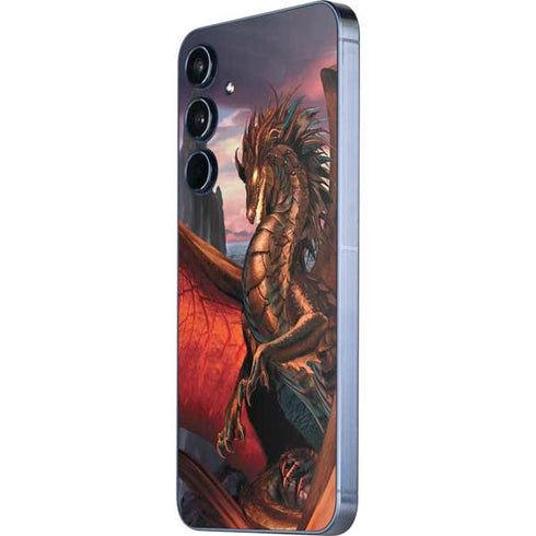 Coppervein Dragon by Ruth Thompson Galaxy A36 5G Skin