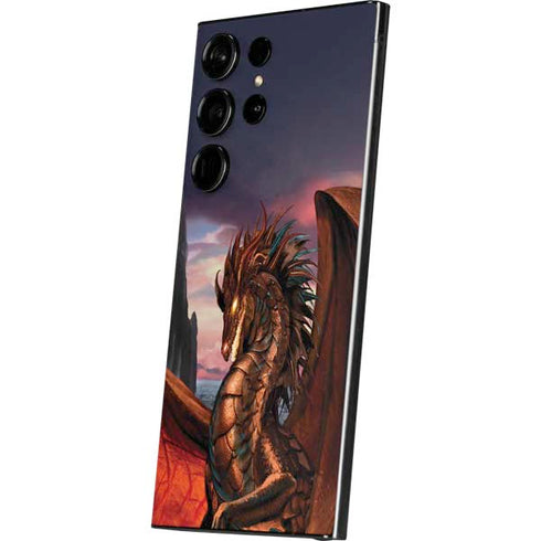 Coppervein Dragon by Ruth Thompson Galaxy S25 Ultra Skin