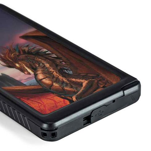 Coppervein Dragon by Ruth Thompson Galaxy S24 Ultra Waterproof Case
