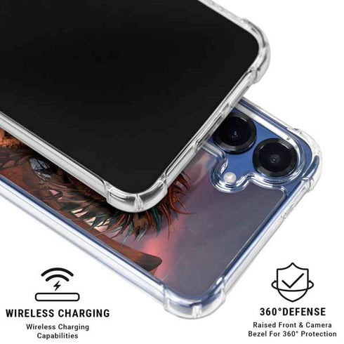 Coppervein Dragon by Ruth Thompson Galaxy S25 Plus Clear Case