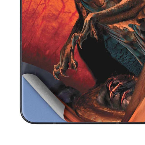 Coppervein Dragon by Ruth Thompson Galaxy Z Fold5 5G Skin
