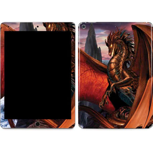 Coppervein Dragon by Ruth Thompson iPad Skins