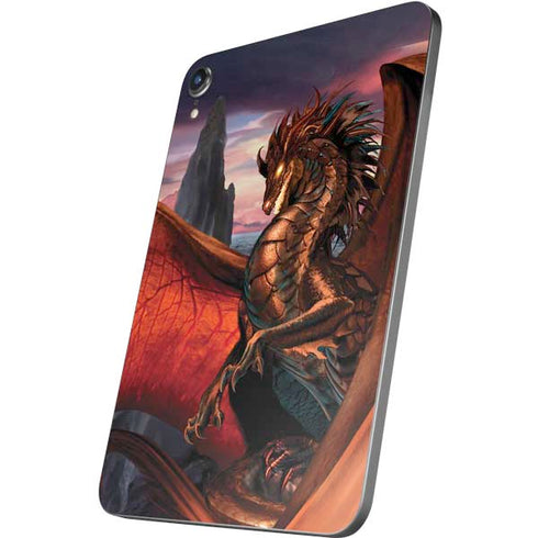 Coppervein Dragon by Ruth Thompson Apple iPad Mini Skin