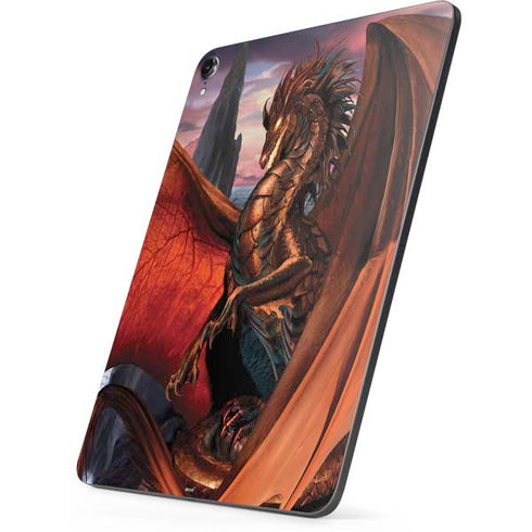 Coppervein Dragon by Ruth Thompson Apple iPad Pro Skin