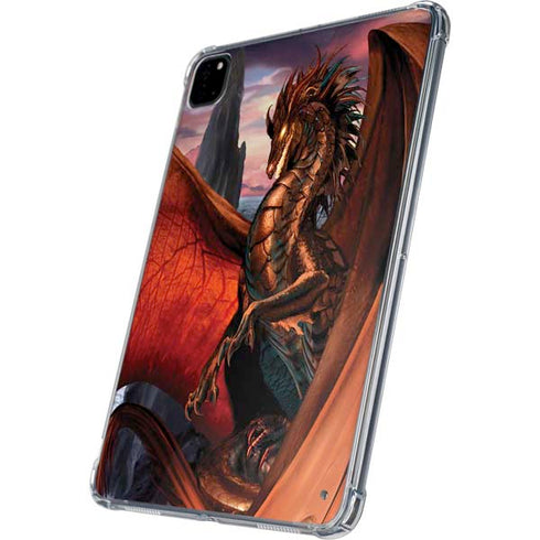 Coppervein Dragon by Ruth Thompson iPad Pro 11in (2024) Clear Case