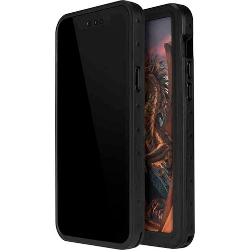 Coppervein Dragon by Ruth Thompson iPhone 15 Plus Waterproof Case