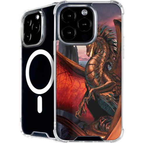 Coppervein Dragon by Ruth Thompson iPhone 16 Pro Max MagSafe Case
