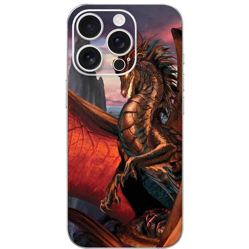 Coppervein Dragon by Ruth Thompson iPhone 16 Pro Skin