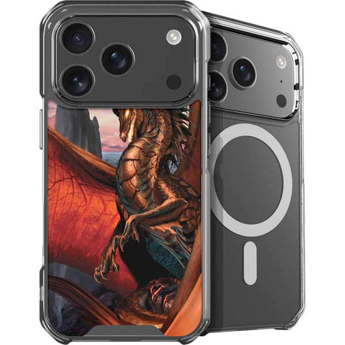 Coppervein Dragon by Ruth Thompson iPhone 18 Pro MagSafe Case