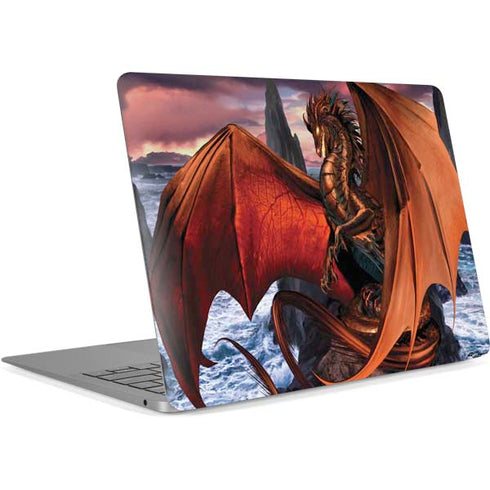 Coppervein Dragon by Ruth Thompson Apple MacBook Air Skin