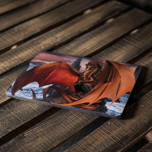 Coppervein Dragon by Ruth Thompson Apple MacBook Air Skin