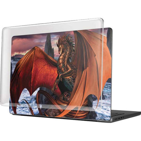 Coppervein Dragon by Ruth Thompson MacBook Pro 14in (2021-24) Case plus Skin