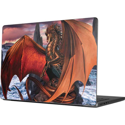 Coppervein Dragon by Ruth Thompson Apple MacBook Pro 14-inch Skin