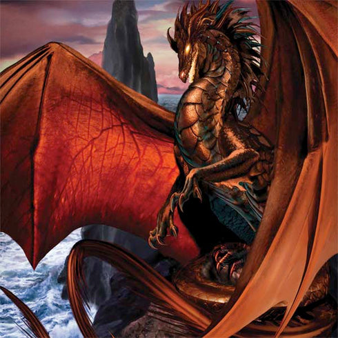 Coppervein Dragon by Ruth Thompson MacBook Skins