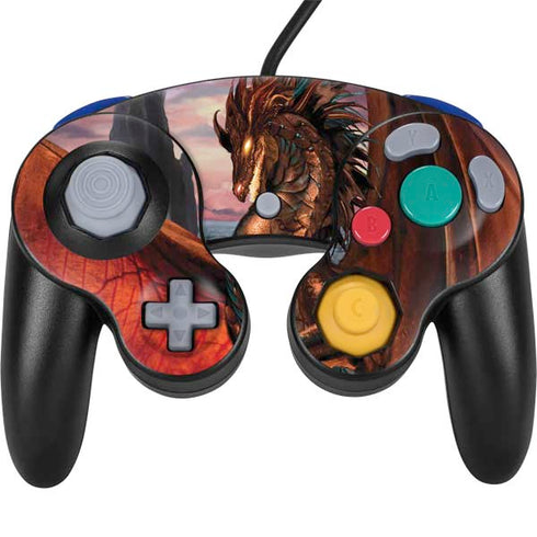 Coppervein Dragon by Ruth Thompson Nintendo Skins