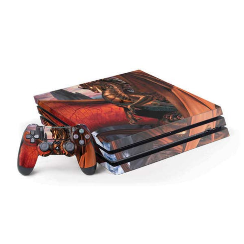 Coppervein Dragon by Ruth Thompson PlayStation PS4 Skins