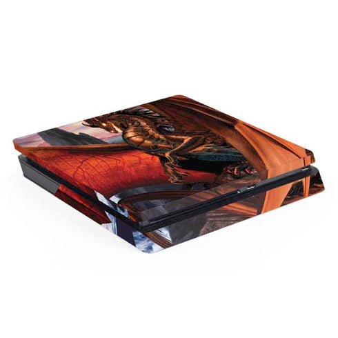 Coppervein Dragon by Ruth Thompson PlayStation PS4 Skins