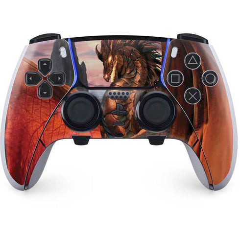 Ruth Thompson Coppervein Dragon PS5 DualSense Edge Pro Controller Skin