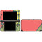 Coral Diagonal Split 3DS XL 2015 Skin