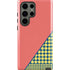 Coral Diagonal Split Galaxy S23 Ultra Pro Case