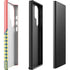 Coral Diagonal Split Galaxy S23 Ultra Pro Case
