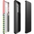 Coral Diagonal Split Galaxy S25 Impact Case