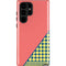Coral Diagonal Split Galaxy S25 Ultra Impact Case