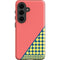 Coral Diagonal Split Galaxy S26 Impact Case