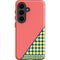 Coral Diagonal Split Galaxy S26 Plus Impact Case