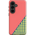 Coral Diagonal Split Galaxy S26 Plus Impact Case