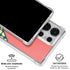 Coral Diagonal Split Galaxy S26 Ultra Clear Case