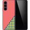 Coral Diagonal Split Galaxy Z Fold5 5G Skin